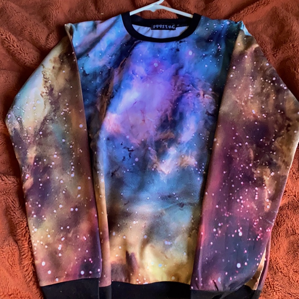 Galaxy crewneck